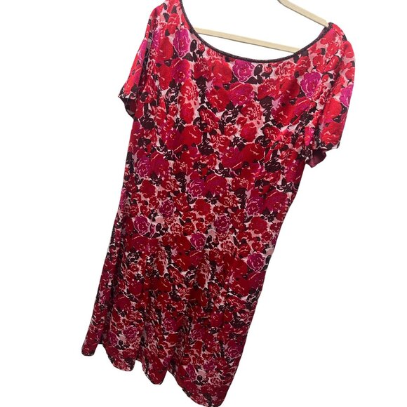 St John Collection Indian Rose Blister Jacquard Dress - Picture 4 of 9